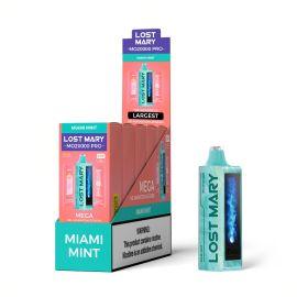 Lost Mary MO20000 Pro Disposable (5CT), Miami Mint, 5%