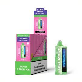 Lost Mary MO20000 Pro Disposable (5CT), Sour Apple Ice, 5%