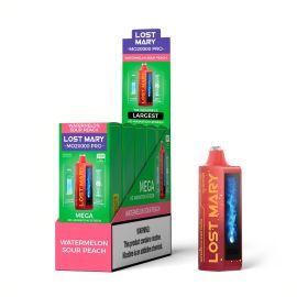 Lost Mary MO20000 Pro Disposable (5CT), Watermelon Sour Peach, 5%