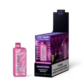 Lost Mary MT15000 Disposable (5CT), Grapefruit Berries, 5%