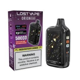 Lost Vape Orion Bar 50K Disposable (5CT), Frozen Raspberry Lemonade, 5%