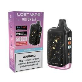 Lost Vape Orion Bar 50K Disposable (5CT), Juicy Peach, 5%