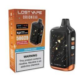 Lost Vape Orion Bar 50K Disposable (5CT), Orange Cake, 5%
