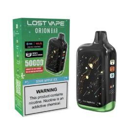 Lost Vape Orion Bar 50K Disposable (5CT), Sour Apple Lce, 5%