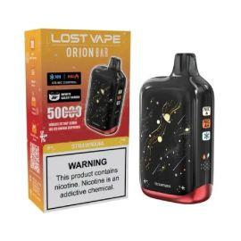 Lost Vape Orion Bar 50K Disposable (5CT), Strawnana, 5%