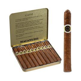 MACANUDO Ascots Cigar Tin-10PK (10CT), Connecticut, Ascot 4 3/16X32