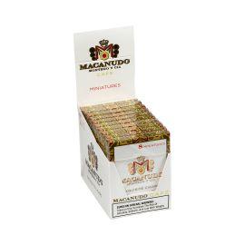 MACANUDO Cigar Minis Display- 8PK (10CT), Connecticut, Miniatures 3 3/4X24