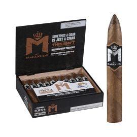 MACANUDO M Espresso Cigar Box (20CT), Indonesia, Belicoso 6X54