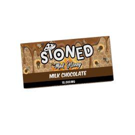 STONED Mad Honey Infused Chocolate Bar, Milk Chocolate, 10000 mg