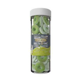 Mellow Fellow Live Resin D9 + CBD Gummy Rings- 20PK