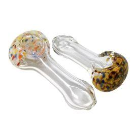 Mix Frit Art Hand Pipe (2CT), Assorted, 2.5 in