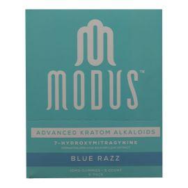 Modus 7-Hydroxy Kratom Gummies- 5PK (5CT), Blue Razz, 50 mg