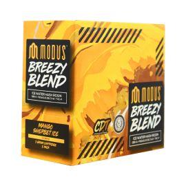 Modus CB9A + THCP + D8P Breezy Blend Cartridge (5CT), Mango Sherbet Ice (Hybrid), 3 g