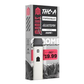 Modus Chrome THCA Disposable (5CT), Gluetopia (Hybrid), 2 g