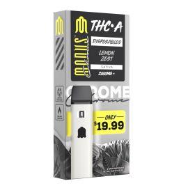 Modus Chrome THCA Disposable (5CT), Lemon Zest (Sativa), 2 g