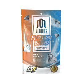 Modus Platinum Blend Gummies- 20PK (5CT), Sour Assorted (Sativa), 3000 mg