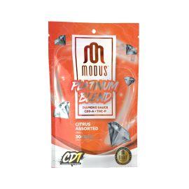 Modus Platinum Blend Gummies- 20PK (5CT), Citrus Assorted (Indica), 3000 mg