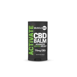 MuscleMX Activate CBD Balm Stick, .5 oz, 70 mg