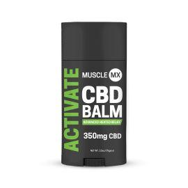 MuscleMX Activate CBD Balm Stick, 2.5 oz, 350 mg