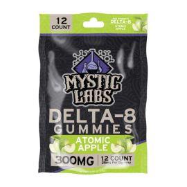 Mystic Labs Delta 8 Gummies- 12PK, Green Apple, 300MG