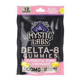 Mystic Labs Delta 8 Gummies- 12PK, Pink Lemonade, 300MG