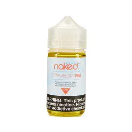 Naked E-Liquid, Strawberry Pom, 6 mg