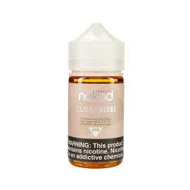 Naked E-Liquid, Tobacco Cuban Blend, 12 mg