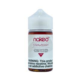 Naked E-Liquid, Strawberry (Triple Strawberry Fusion), 6 mg