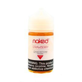 Naked E-Liquid, Strawberry Cream, 3 mg