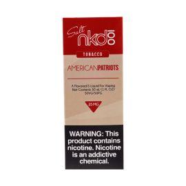 Naked Salt E-Liquid, American Patriots, 35 mg