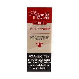 Naked Salt E-Liquid, American Patriots, 50 mg