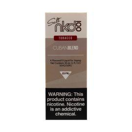 Naked Salt E-Liquid, Cuban Blend, 35 mg