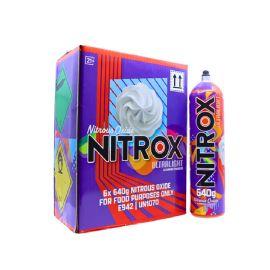 NITROX Cream Chargers (6CT), Ultralight, 640 g