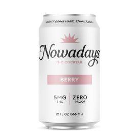 Nowadays Delta 9 Infused Cocktails, Citrus, 5 mg