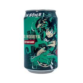 Ocean Bomb Anime Flavor Water, Deku - White Peach, 328mL