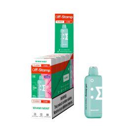 Off-Stamp X-Cube 25K Disposable Pod (5CT), Miami Mint, 25000 Puffs