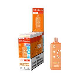 Off-Stamp X-Cube 25K Disposable Pod (5CT), Sour Berry Bubblegum, 25000 Puffs