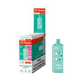 Off-Stamp X-Cube 25K Disposable Pod (5CT), Wintergreen Candy, 25000 Puffs