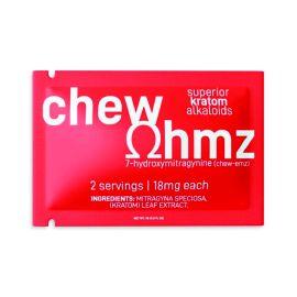 Ohmz Kratom Chew Ohmz 7-OH Gummies- 2PK (30CT), 36 mg