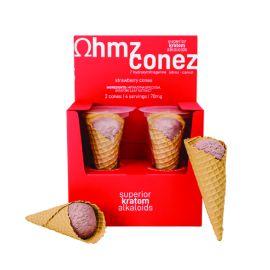 Ohmz Kratom Ohmz Conez 7-OH Cones- 2PK, Strawberry, 70mg