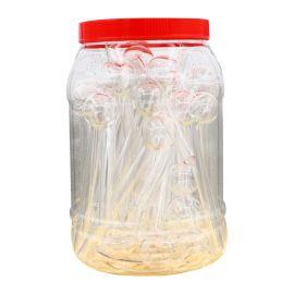 Oil Burners Bundle Clear 6IN (35CT), Clear, 6 in