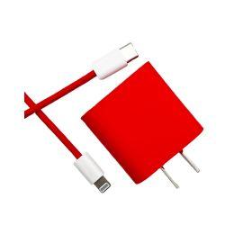 Olivia Pratt USB-C To Lightning Fast Charger, Red