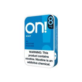 on Nicotine Pouch- 20PK (5CT), Mint, 8 mg