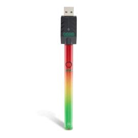 Ooze Slim Twist 2.0 Battery, Rasta, 320 mAh