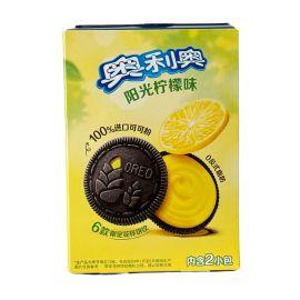 Oreo Sandwich Cookies, Lemon Cream, 97 g
