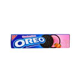 Oreo Sandwich Cookies, Strawberry Cream, 100 g