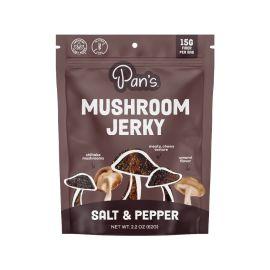 Pan's Mushroom Jerky, Salt & Pepper, 2.2 oz