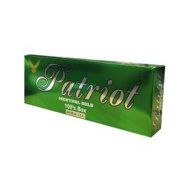 Patriot 100 Box (10CT), Menthol Gold, 100 mm