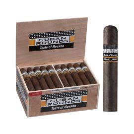 Cuban Rounds Cigar Box (40CT), Maduro, Robusto 5x50