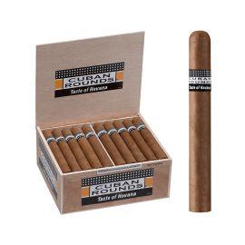 Cuban Rounds Cigar Box (40CT), Natural, Toro 6 x 50
